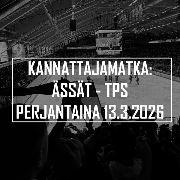 Product image of  Kannattajamatka: Ässät - TPS 13.3.2026 (pelkät matkat)