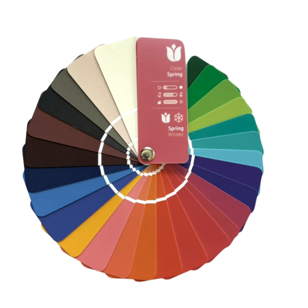 Product image of  12-jakoinen viuhka: Kirkas kevät