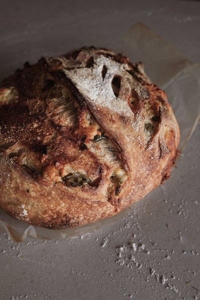 Product image of  Jalepeño Cheddar Sourdough Bread - Thurs 2.4 or Fri 3.4 Pick up