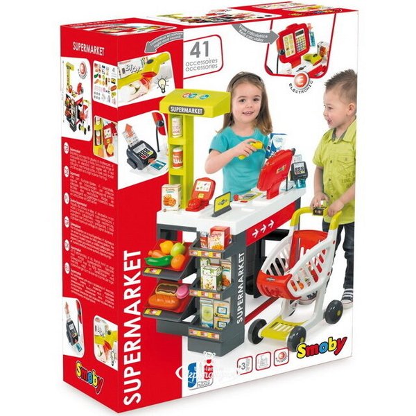 Product image of  Smoby SUPERMARKET RED