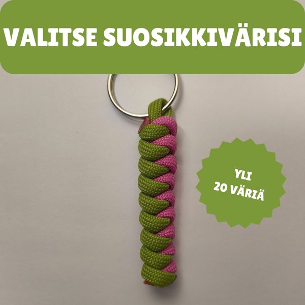 Product image of Yksilöllinen avaimenperä: Kaksivärinen, valitse suosikkivärisi