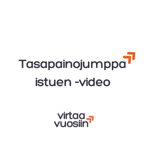 Product image of  Tasapainojumppa istuen -video