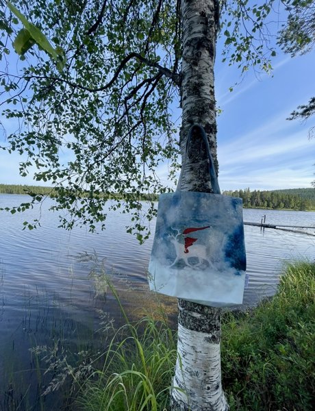 Product image of  Elf-tote bag. Tonttu-kangaskassi.