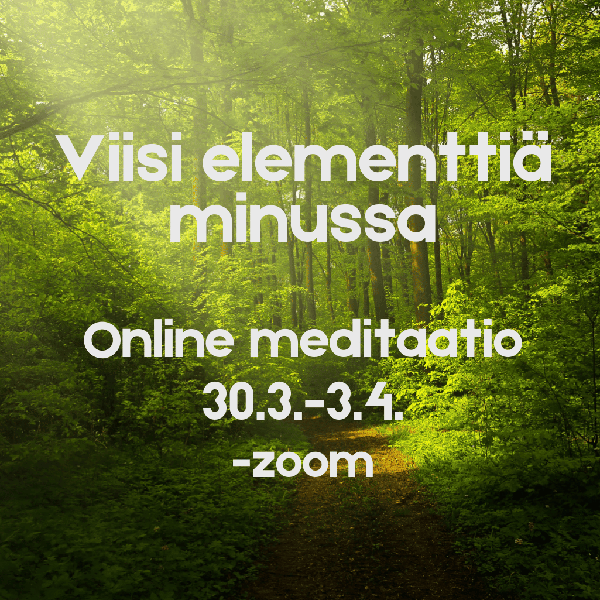 Product image of Viisi elementtiä minussa - online-meditaatioviikko 30.3.–3.4.
