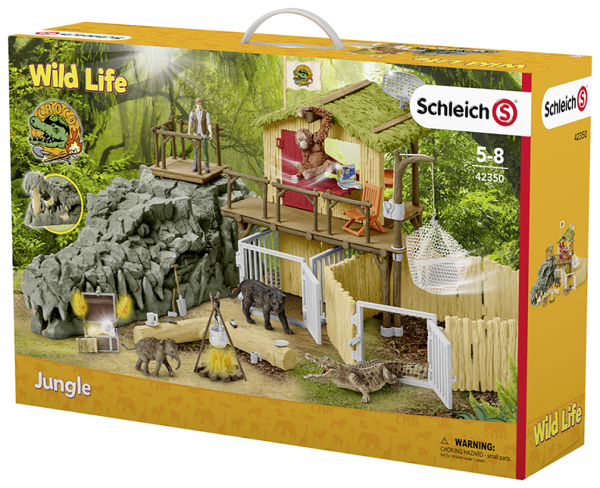 Product image of  Schleich viidakontutkimuskeskus