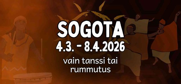 Product image of SOGOTA, VAIN SOITTO TAI TANSSI / SOGOTA, ONLY DRUM OR DANCE