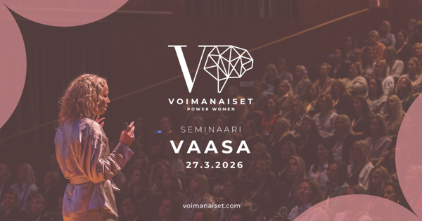 Product image of VoimaNaiset -seminaari Vaasa 27.3.2026