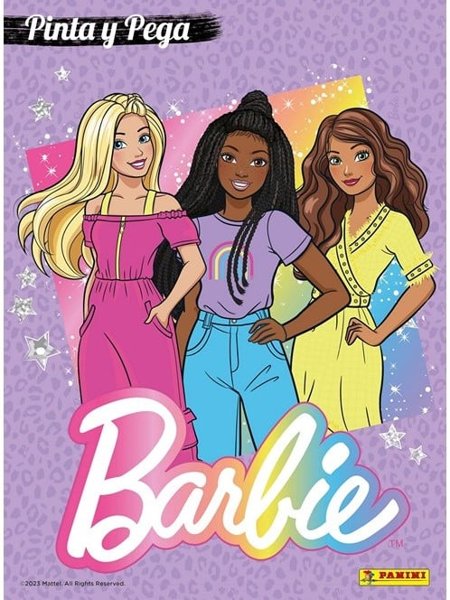 Product image of  Stick & Color Barbie -värityskirja