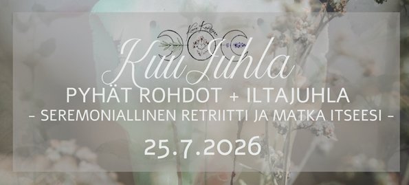 Product image of  PYHÄT ROHDOT - RETRIITTI 25.7. - SISÄLTÄEN ILTAJUHLAN (K18) -