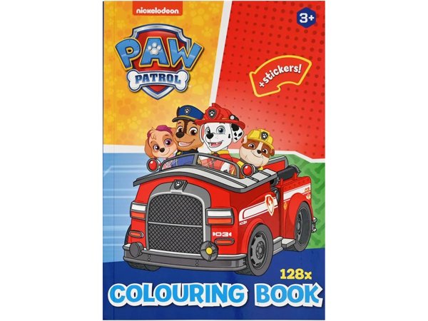 Product image of  Paw Patrol värityskirja ja tarrat 21x29,5cm