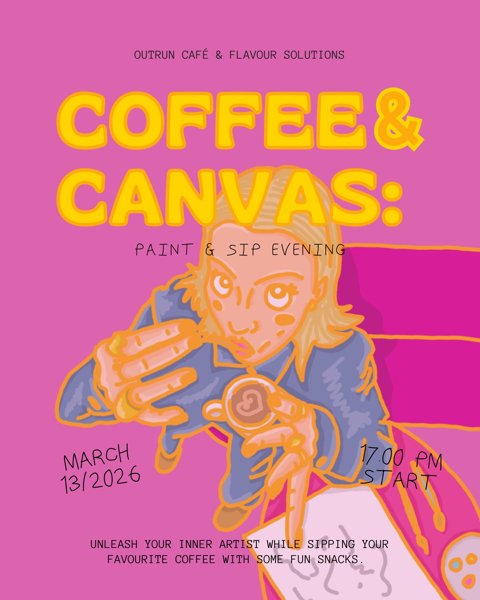 Product image of  Coffee & Canvas Event