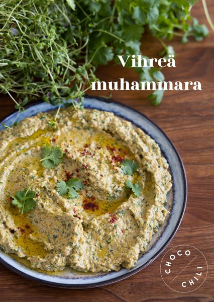 Product image of  Tukiresepti: vihreä muhammara