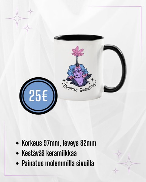 Product image of  Keraaminen muki painatuksella