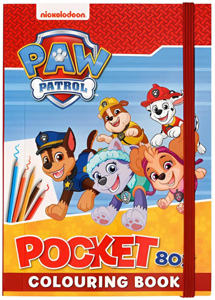 Product image of  Paw Patrol Pocket coloring book 10x15cm