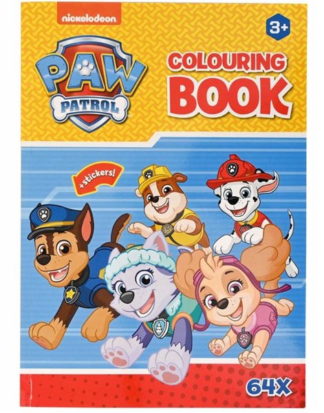 Product image of  Paw Patrol värityskirja ja tarrat 21x29,5cm