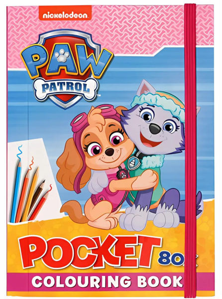 Product image of  Paw Patrol Pocket coloring book 10x15cm