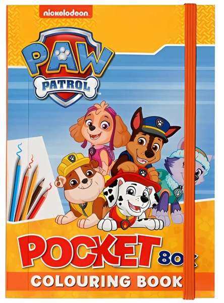 Product image of  Paw Patrol Pocket coloring book 10x15cm