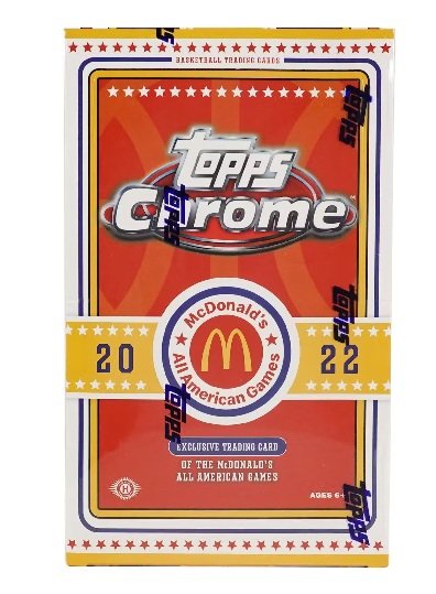 Product image of 2022 Topps Chrome McDonald's All American Basketball Hobby Box