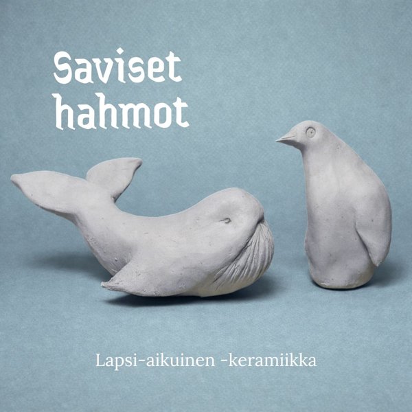 Product image of  Lapsi-aikuinen -keramiikka: Saviset hahmot