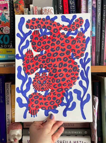 Product image of  Originaali: Pantteri 🧡💙