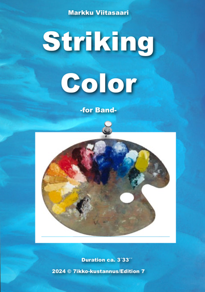 Product image of  Striking Color (for band) by Markku Viitasaari  Grade 4