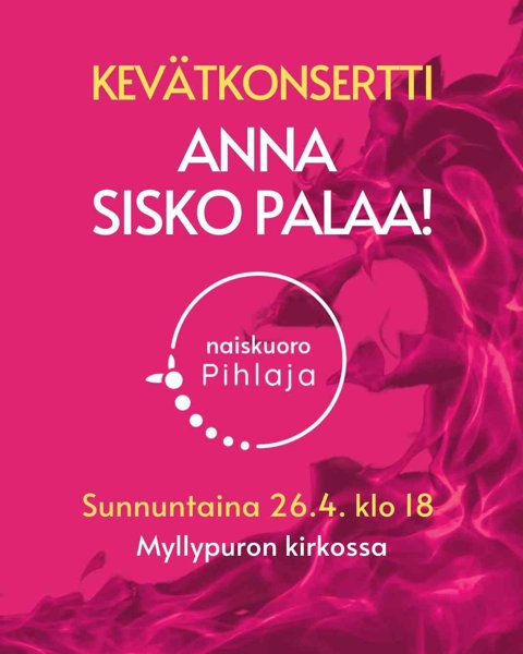 Product image of  Kevätkonsertti Anna Sisko Palaa! Solidaarisuuslippu