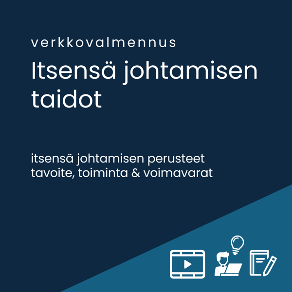 Product image of  Itsensä johtamisen taidot -verkkokurssi - yksilölisenssi