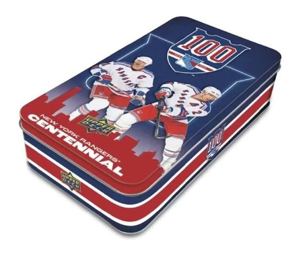 Product image of 2025-26 Upper Deck New York Rangers Centennial Hockey Hobby Box