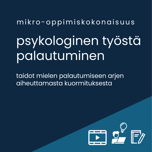 Product image of  Psykologinen työstä palautuminen - yksilölisenssi