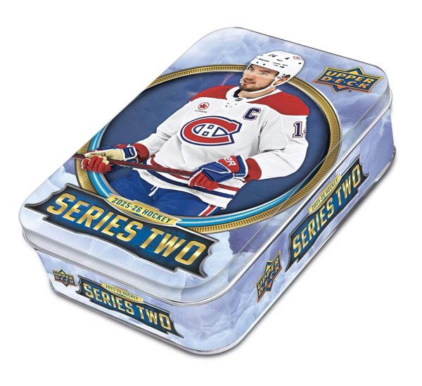 Product image of 2025-26 Upper Deck Series 2 Hockey Tin Box