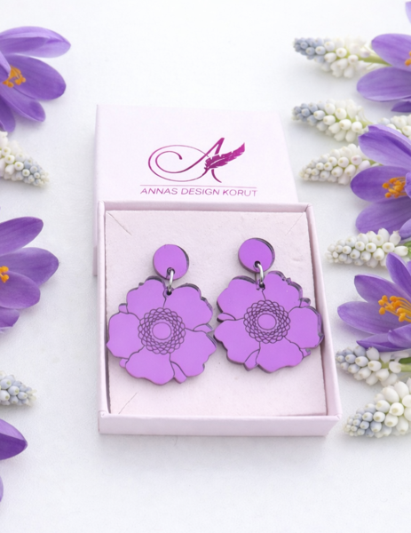 Product image of  Mimosa korvakorut violetti