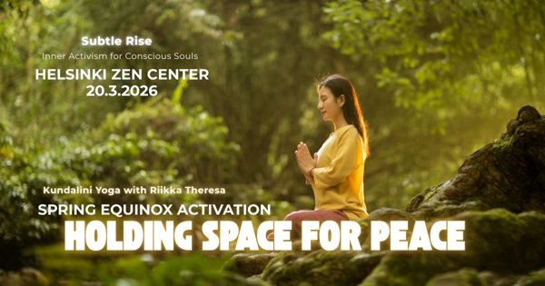Product image of  Kevätpäiväntasaus | Equinox Activation: Holding Space for Peace