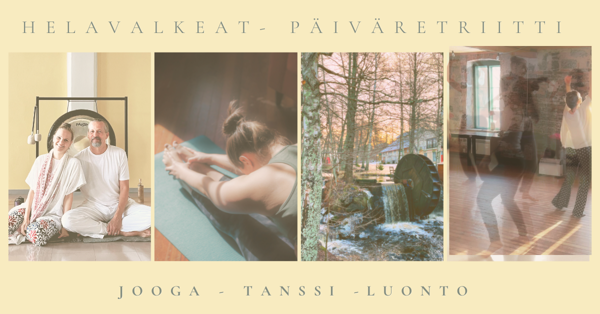 Product image of  Helavalkeat - päiväretriitti keväisessä Mathildedalissa