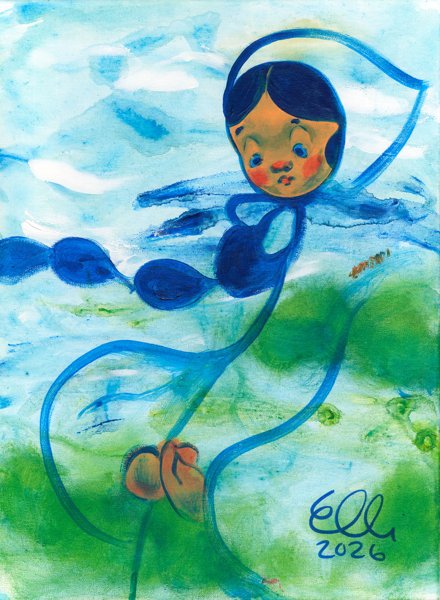 Product image of  Maalaus: Omissa käsissä | Painting: In My Own Hands