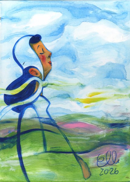 Product image of  Maalaus: Nummen syli | Painting: In the Lap of the Moor