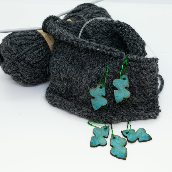 Product image of  Silmukkamerkki turkoosi