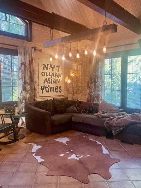 Product image of  NYT ollaan asian ytimes - kangastaulu sisustukseen