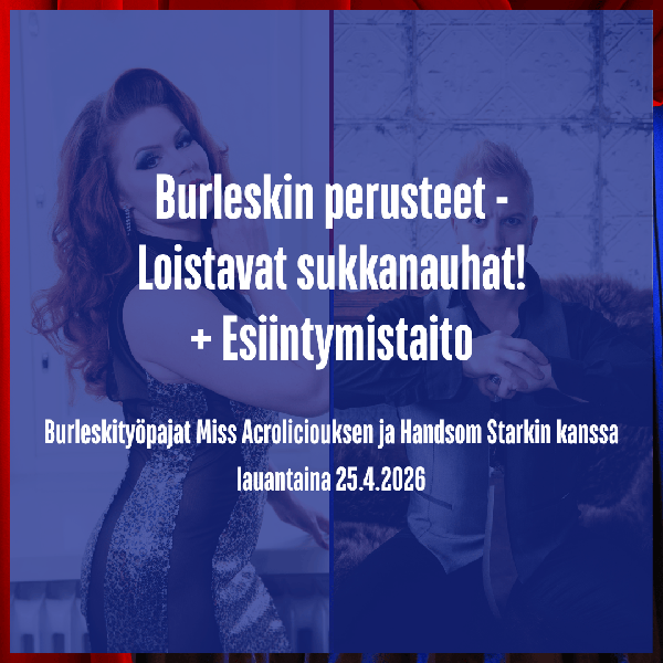 Product image of  MISS ACROLICIOUS + HANDSOM STARK työpajat