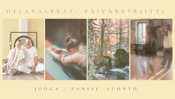 Product image of  Helavalkeat - päiväretriitti keväisessä Mathildedalissa