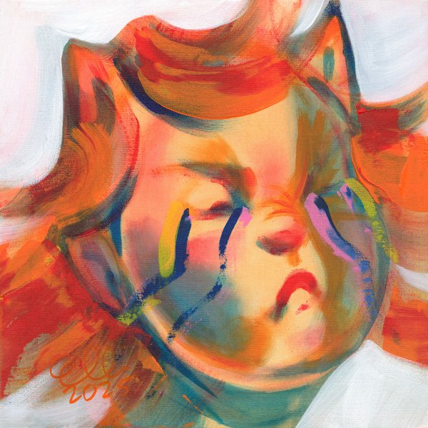 Product image of  Maalaus: Leijona (omakuva) | Painting: Lion (Self Portrait)