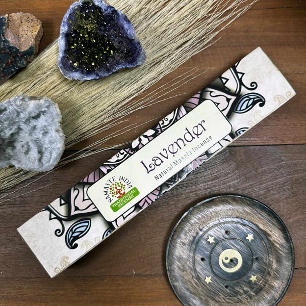 Product image of  Natural Namaste Masala Lavender suitsuketikut