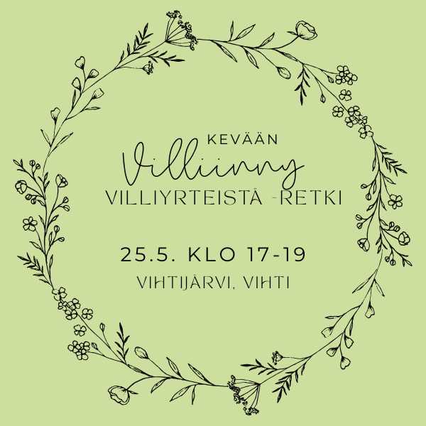 Product image of  25.5. VIHTIJÄRVI / Villiinny villiyrteistä-retki