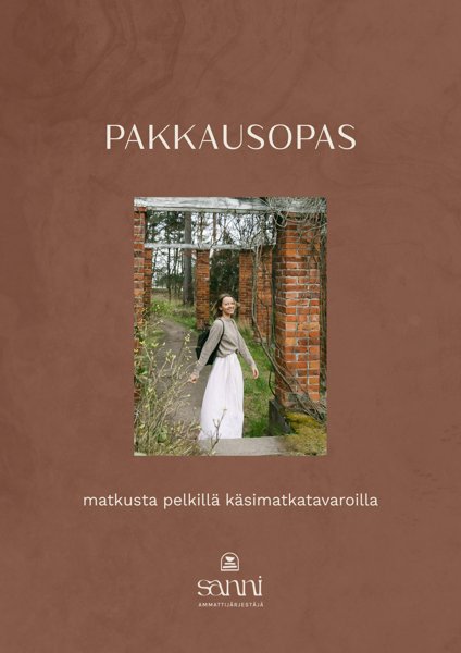 Product image of  Pakkausopas - matkusta pelkillä käsimatkatavaroilla