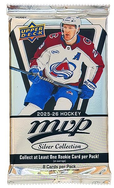 Product image of 2025-26 Upper Deck MVP Silver Collection CDD Hockey Hobby Pack