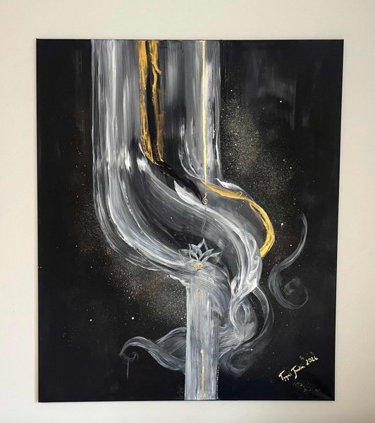 Product image of  Minä valitsen sinut - iso taideteos 120x100cm