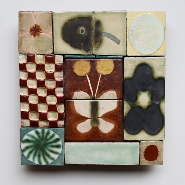 Product image of  Keramiikkakollaasi / Ceramic collage / Among Flowers