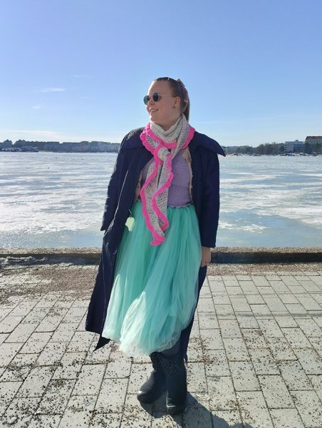 Product image of Hörhelöisen Rimpsu-huivi