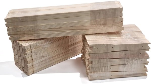 Product image of  Puukehä Langstroth, viistetty ylälista 50 kpl