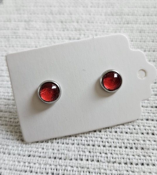 Product image of  Punainen Art mininappikorvakoru