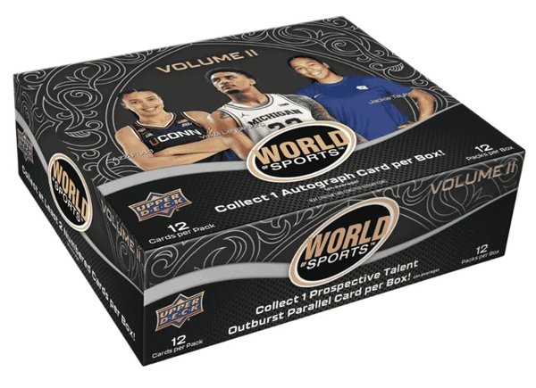 Product image of 2025 Upper Deck World of Sports Volume 2 Multisport Hobby Box